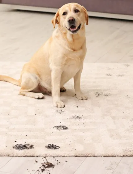 dog-stainonrug Dog stain on rug | Gillenwater Flooring